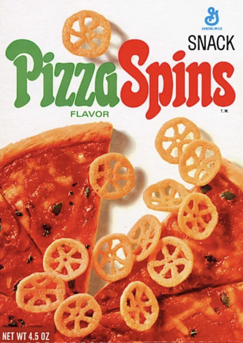 pizza spins - Snack Pizza Spins Flavor Net Wt 4.5 Oz